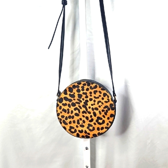 Lulus Animal Print Calf Hair Crossbody - Picture 2 of 7